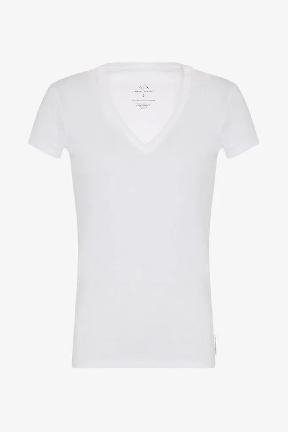 T-shirt slim fit in jersey di cotone pima Armani Exchange 8NYTDH YJ16Z1000 Armani Exchange