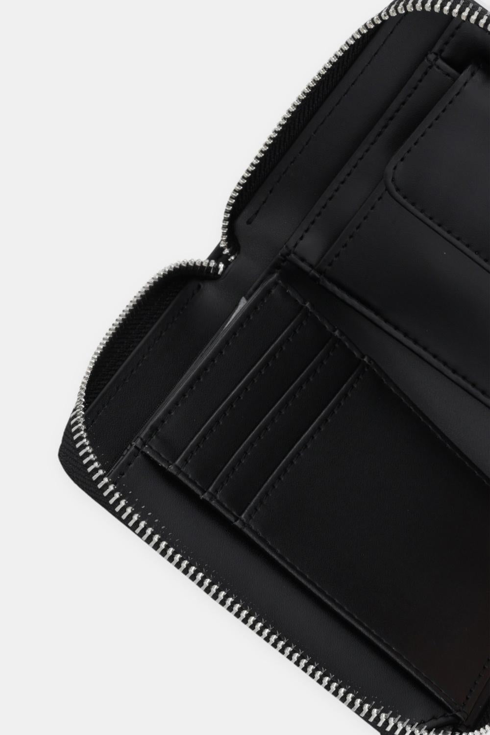 PORTAFOGLIO PICCOLO CON LOGO E ZIP JC5613PP1O KD000B Love Moschino