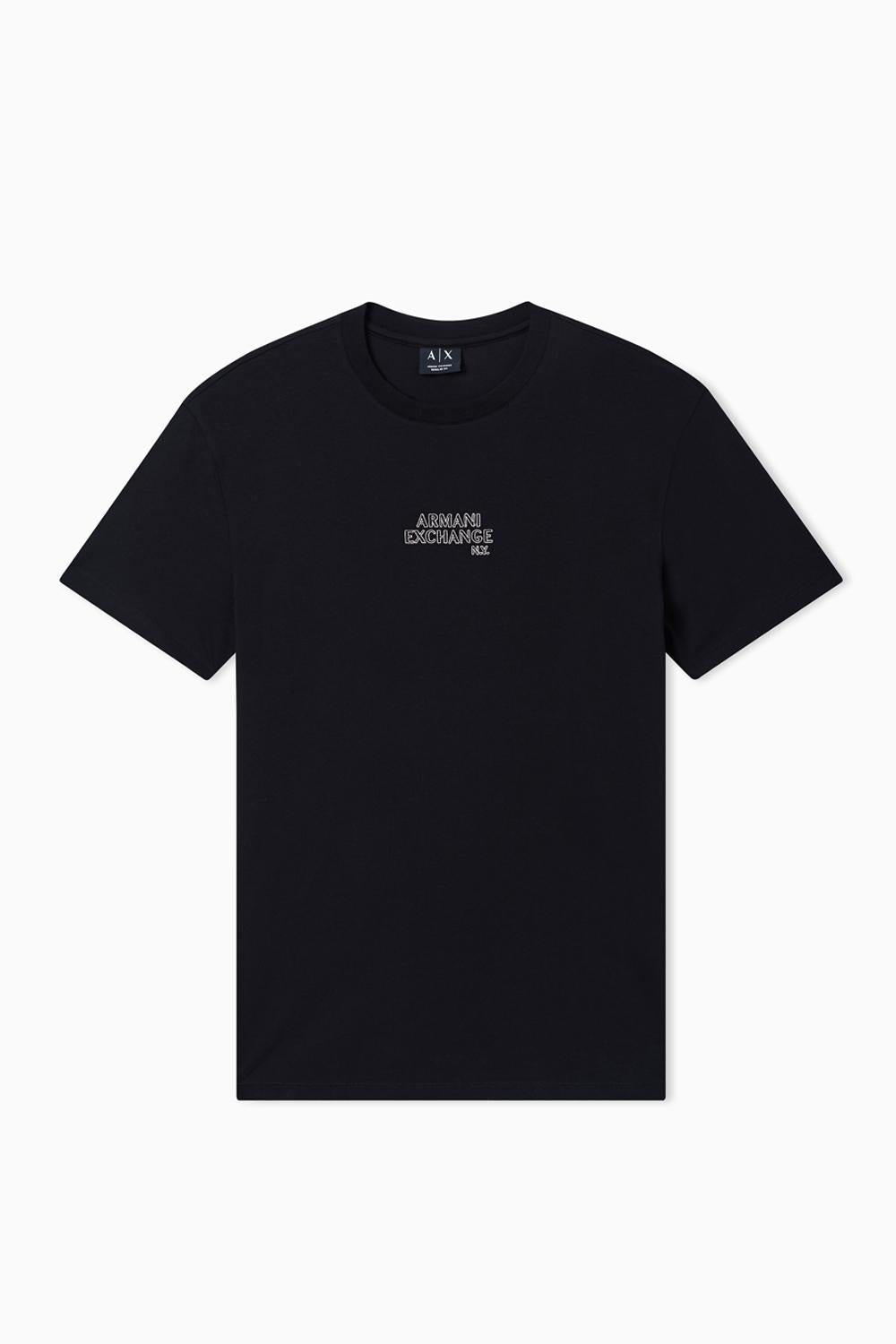 T-Shirt Regular Fit in Jersey con logo XM001784 AF10356UC001 Armani Exchange