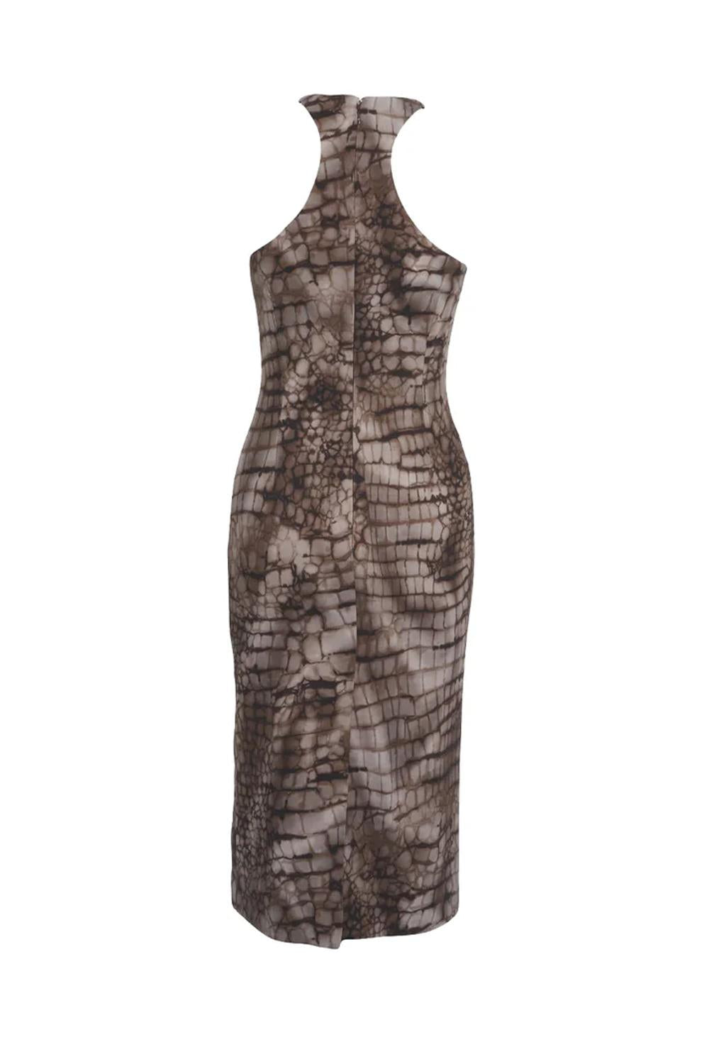 abito a tubino MIDI AB891 61E2644 Elisabetta Franchi