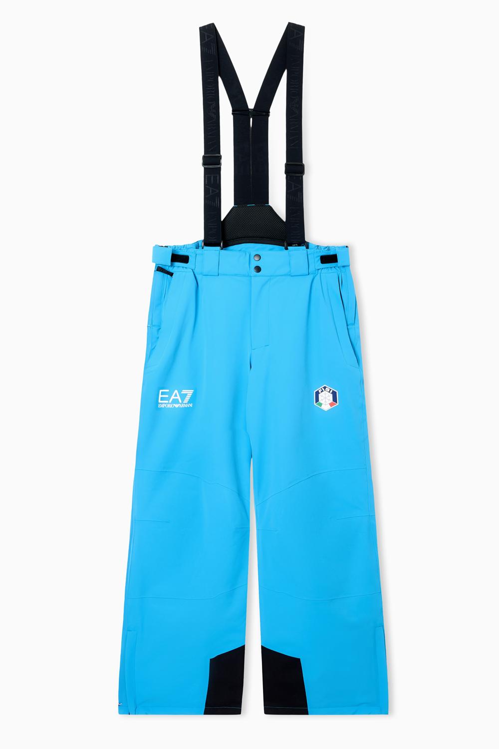 Pantaloni da sci Collezione FISI in tessuto tecnico PROTECTUM7 ed imbottitura in STRATUM7 - ITALIA TEAM 7M002633 AF26236M9092 EA7 Emporio Armani