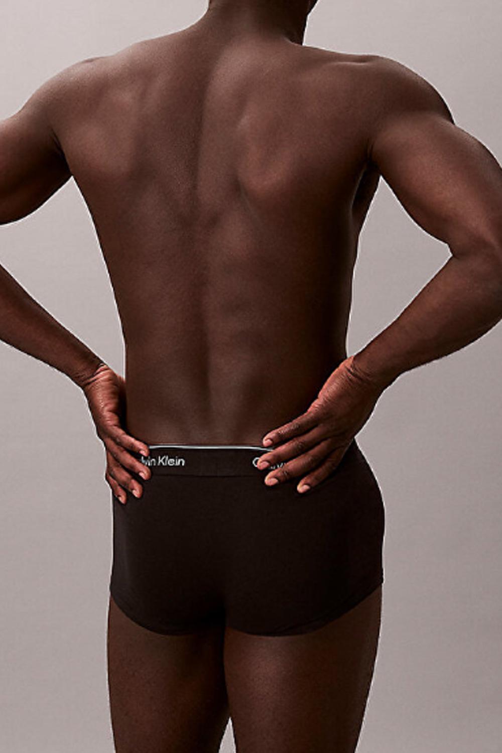 Boxer a vita bassa in confezione da 3 - Icon Cotton Stretch LV00NB4389 3ZG Calvin Klein