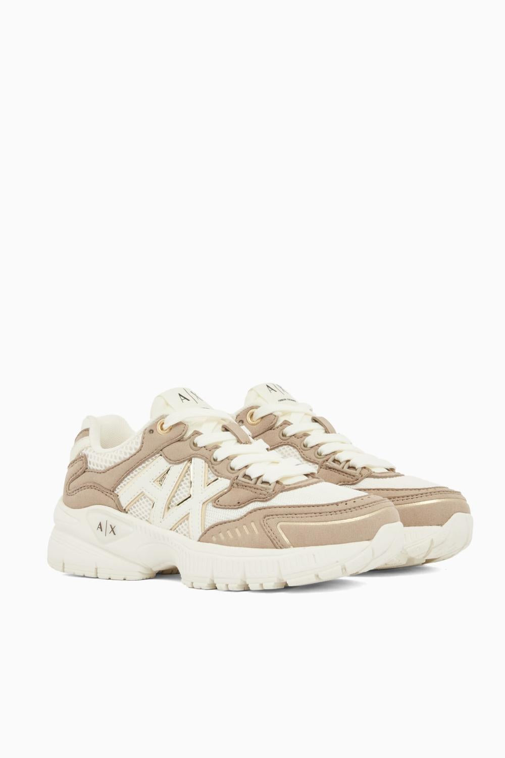 Sneakers in Microsuede e Mesh Traspirante XW002153 AF22757MZ285 Armani Exchange