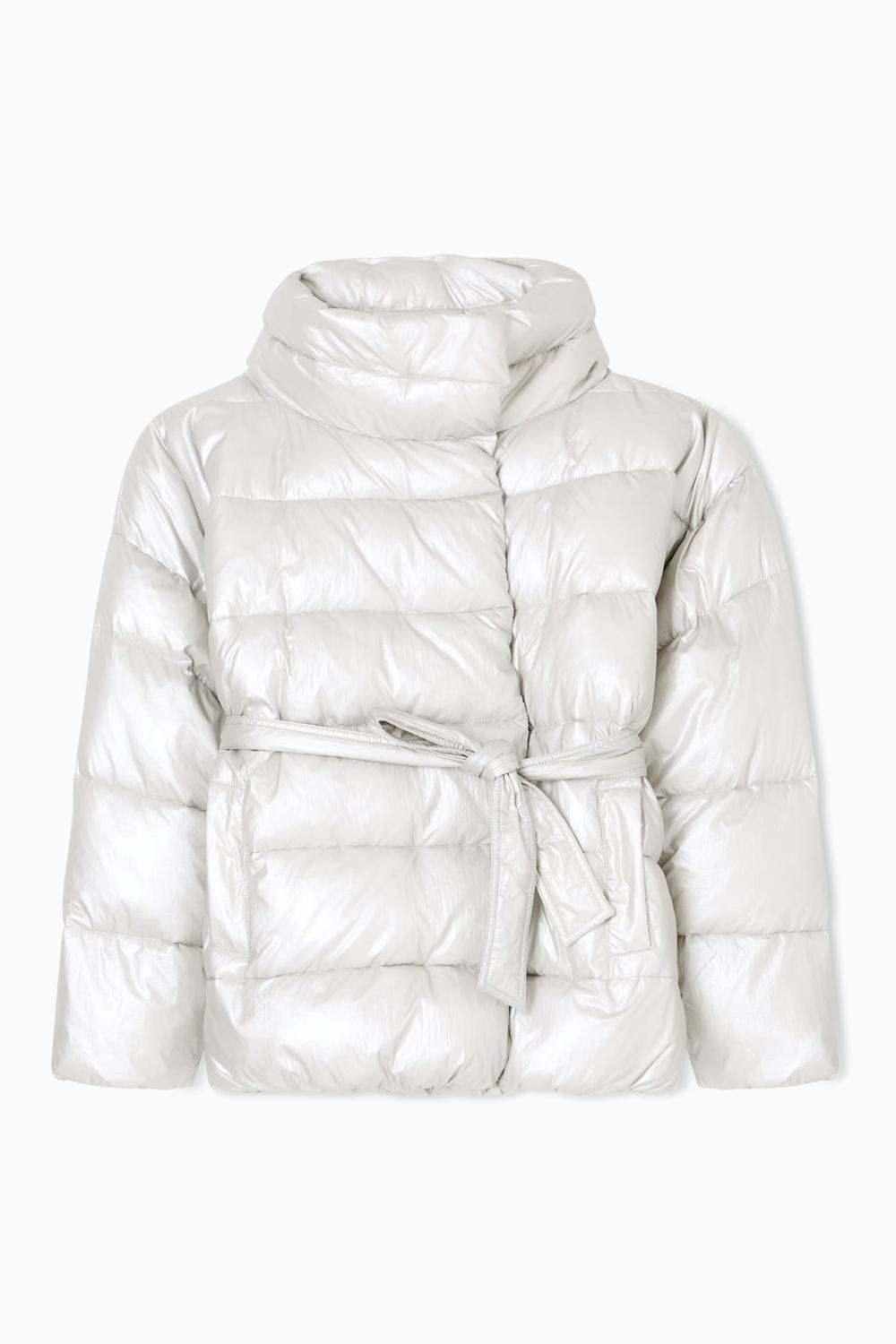 Piumino in Nylon Effetto Perlato 7W000448 AF15913U9001 EA7 Emporio Armani