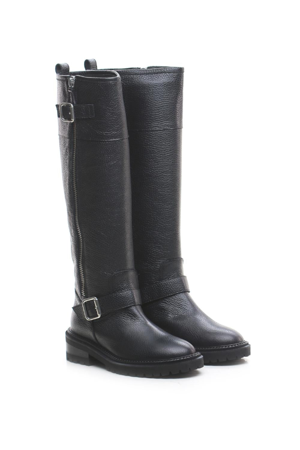 Stivali Negus in pelle Via Roma 15<BR/> 4280R NEGUSNERO Via Roma 15