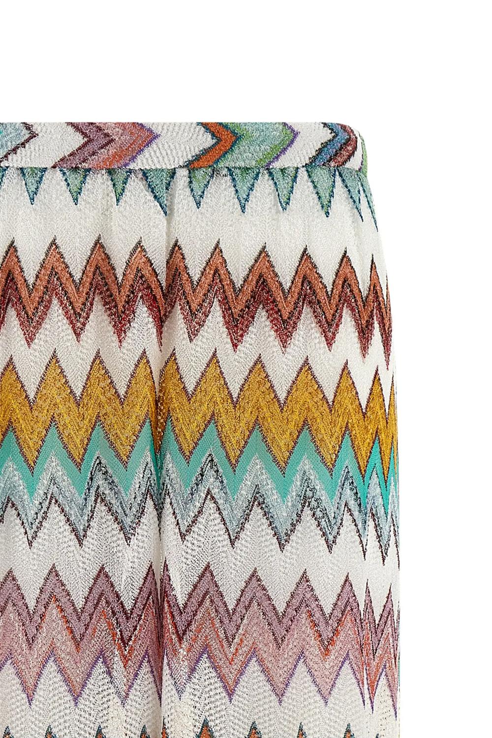 pantaloni a palazzo missoni MC25SI01 BR014KSM9X5 Missoni