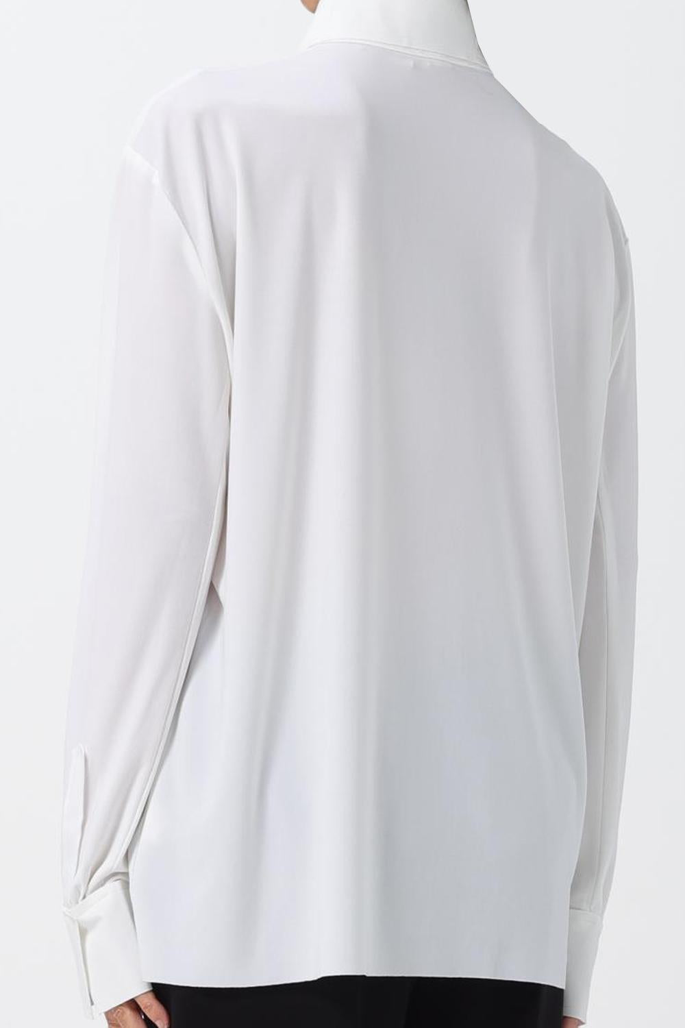 Camicia Norma Kamali in crêpe KK3226 PL381944 Norma Kamali