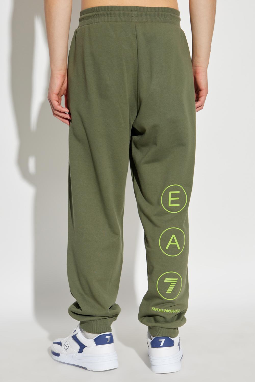 Pantaloni jogger Logo Series in french terry di cotone 7M000979 AF17787U8100 EA7 Emporio Armani