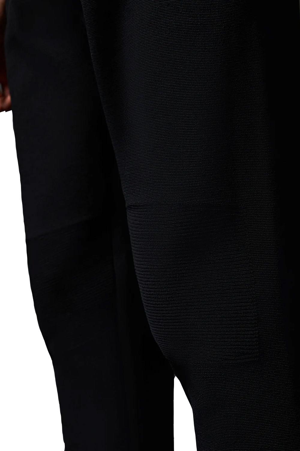 Pantalone Tuta 3D Knit Tessuta Senza Cuciture con Elastico in Vita ATA21568 BLACK Alpha Tauri