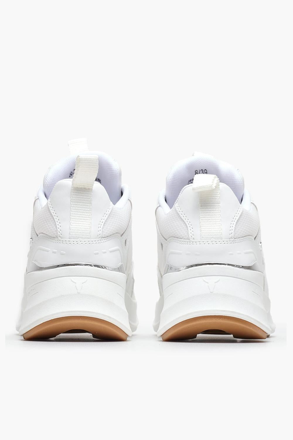 KNOCK OUT<BR/> KNOCK OUT WHITE/SILVER Windsor Smith