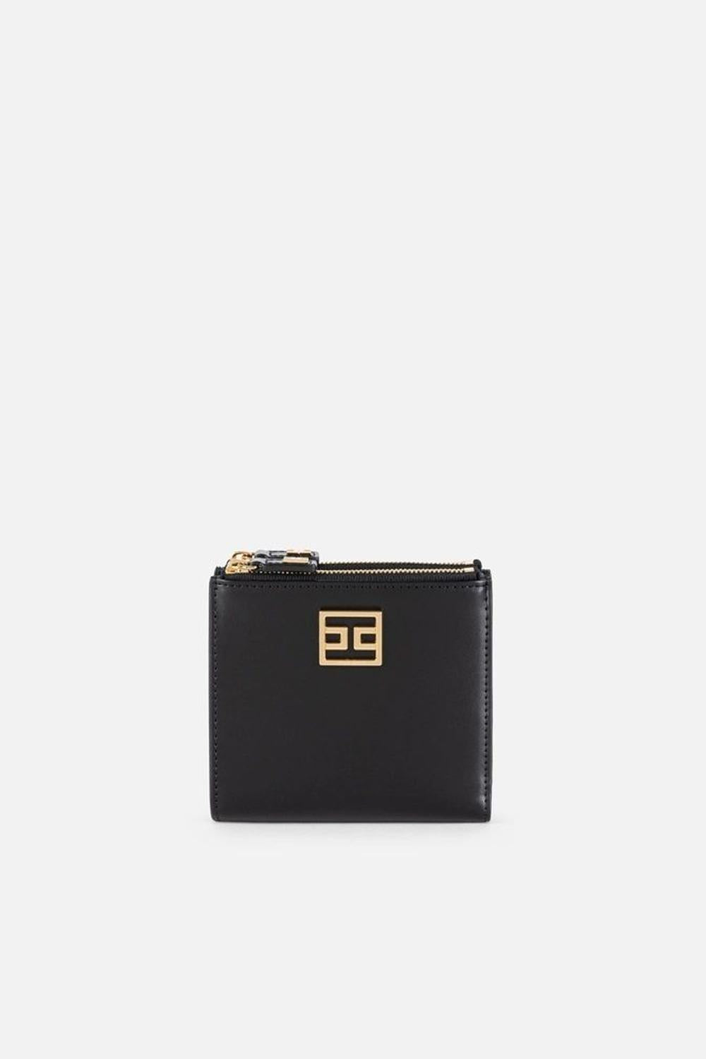 Portafoglio piccolo con zip e placca logo PF01A 51E2110 Elisabetta Franchi