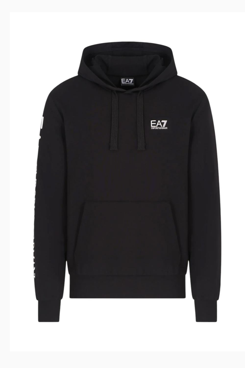 Felpa con cappuccio Logo Series EA7 in cotone 7M000569 AF13512MC001 EA7 Emporio Armani