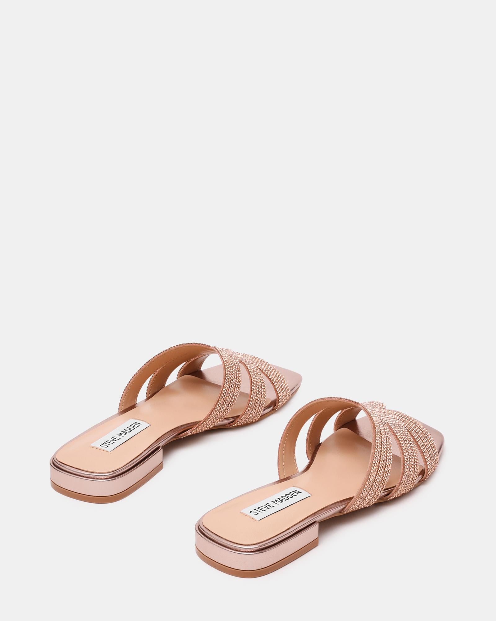 SEQUEL - sandalo basso con strass SEQUEL ROSE GOLD Steve Madden