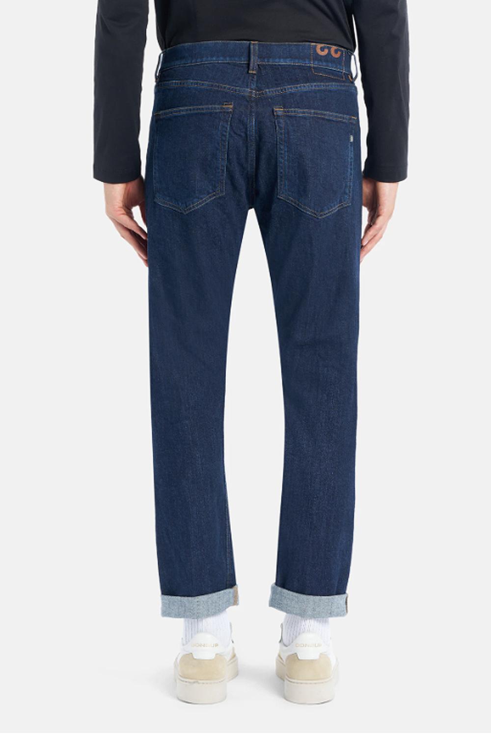 Jeans Icon a Sigaretta con Risvolto UP563 DS0257U-LH1800 Dondup