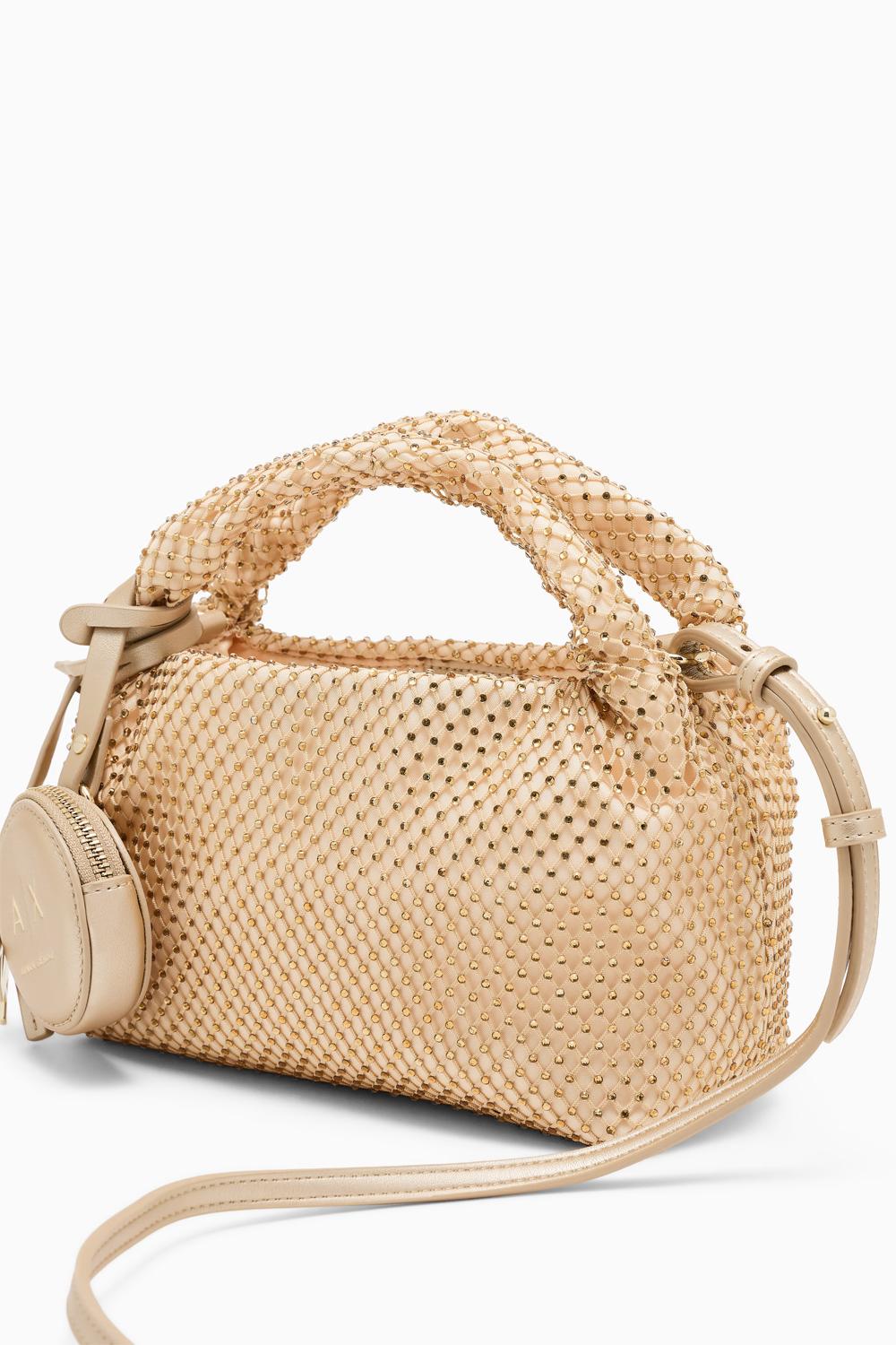 Mini borsa a tracolla con texture XW002599 AF22660U2220 Armani Exchange