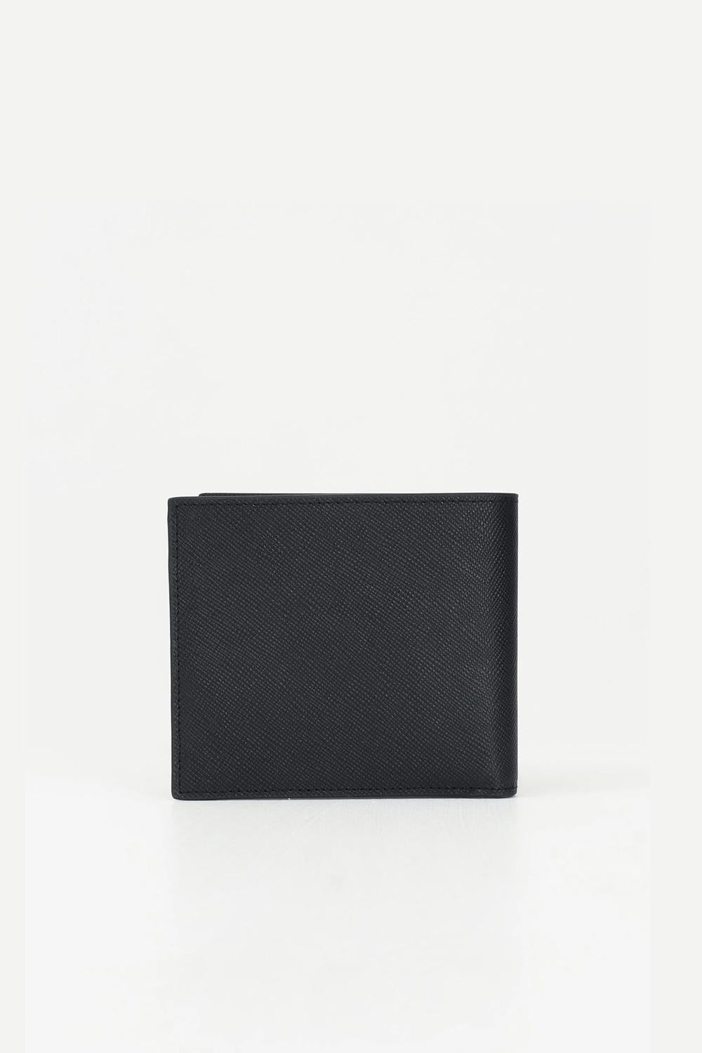 Portafoglio nero da uomo con logo XM000167 AF12702UC001 Armani Exchange