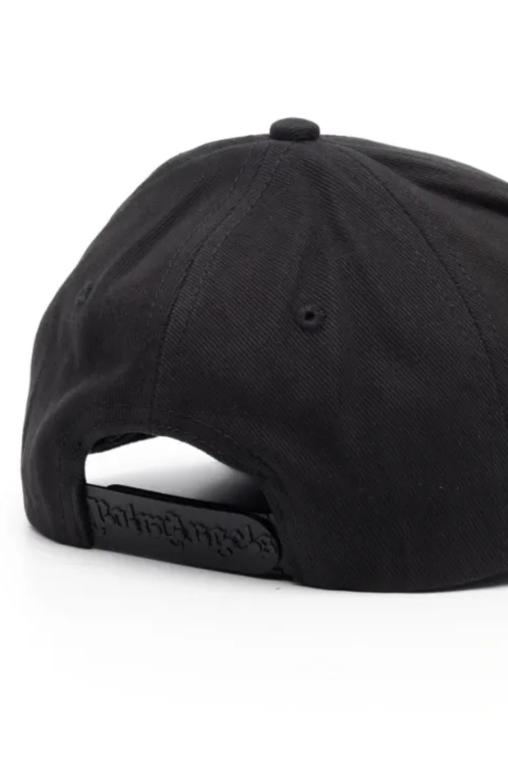 Cappellino Baseball Palm Angels Sketchy Nero/Bianco Logo Frontale PMLB094E 23FAB0021001 Palm Angels
