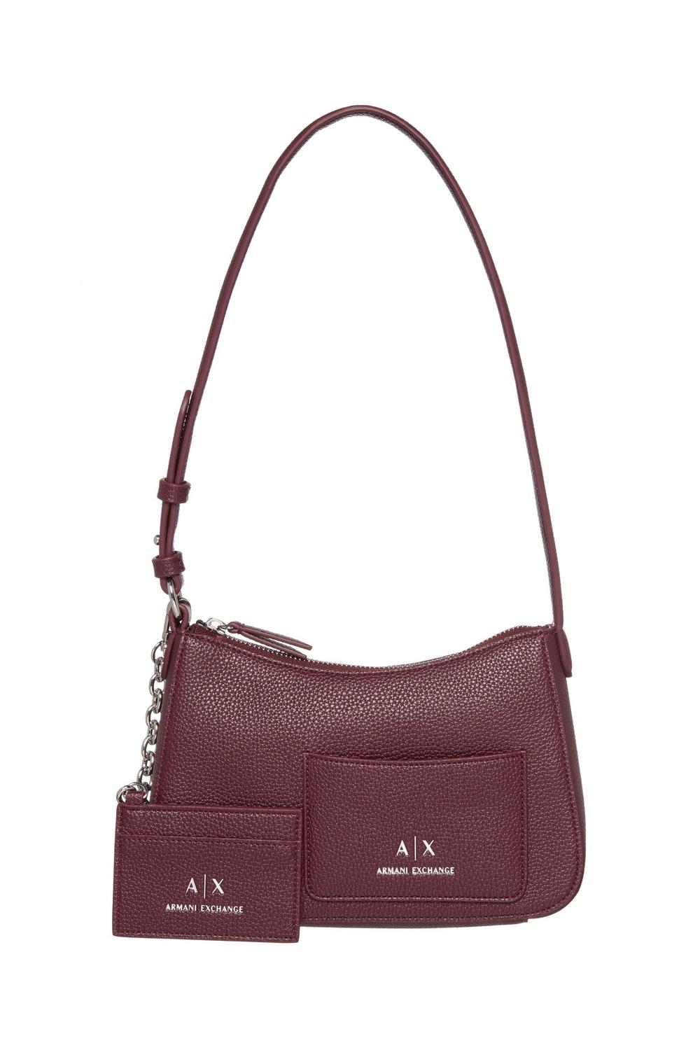 Borsa a spalla in materiale texturizzato XW001571 AF15625UA343 Armani Exchange