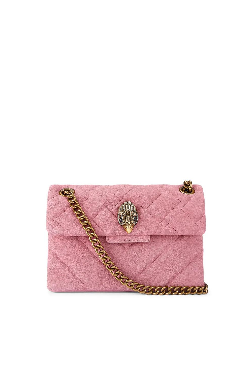 Mini Borsa a Mano Kurt Geiger London in Pelle Scamosciata 5017398219 /PINK Kurt Geiger London