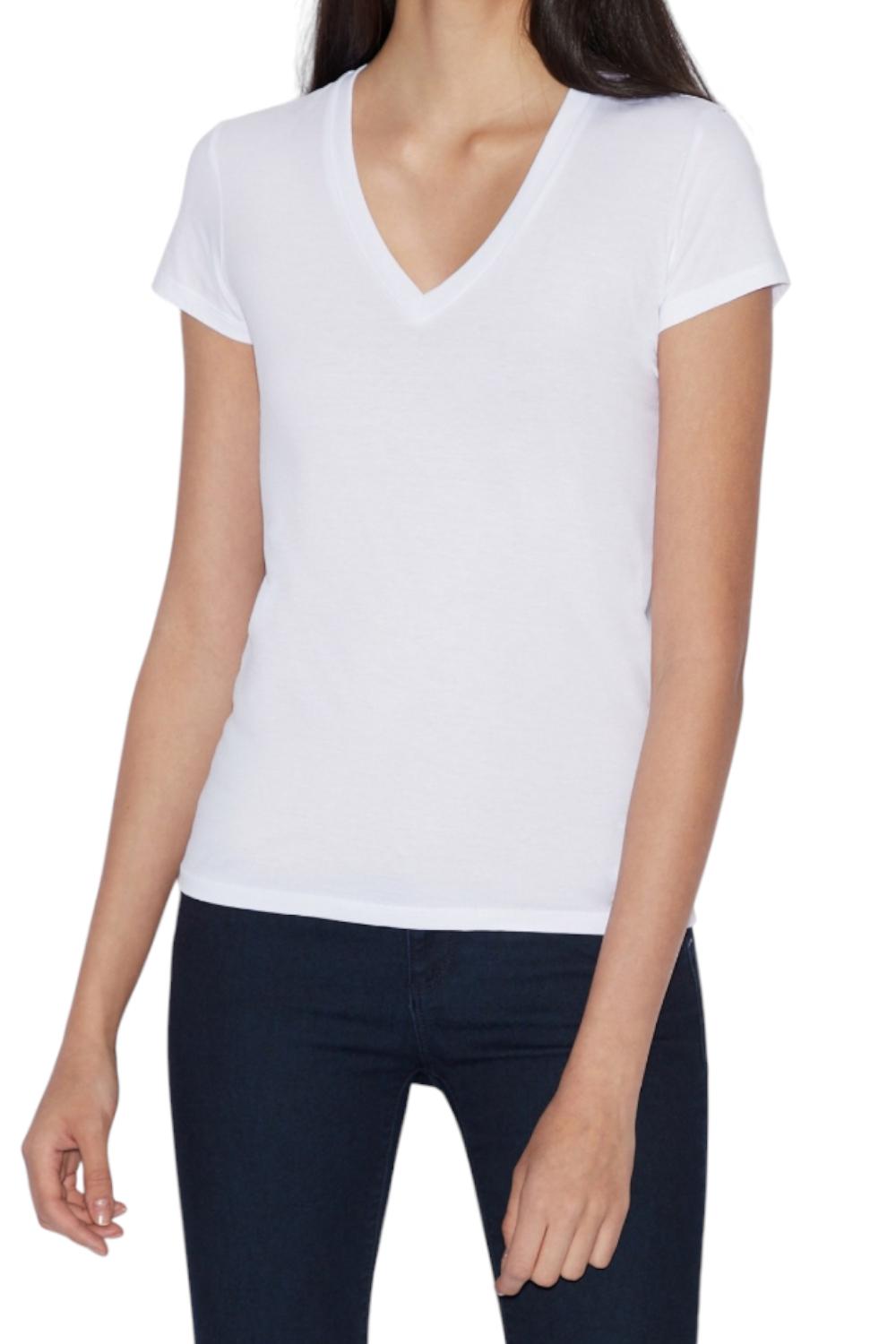 T-shirt slim fit in jersey di cotone pima Armani Exchange 8NYTDH YJ16Z1000 Armani Exchange