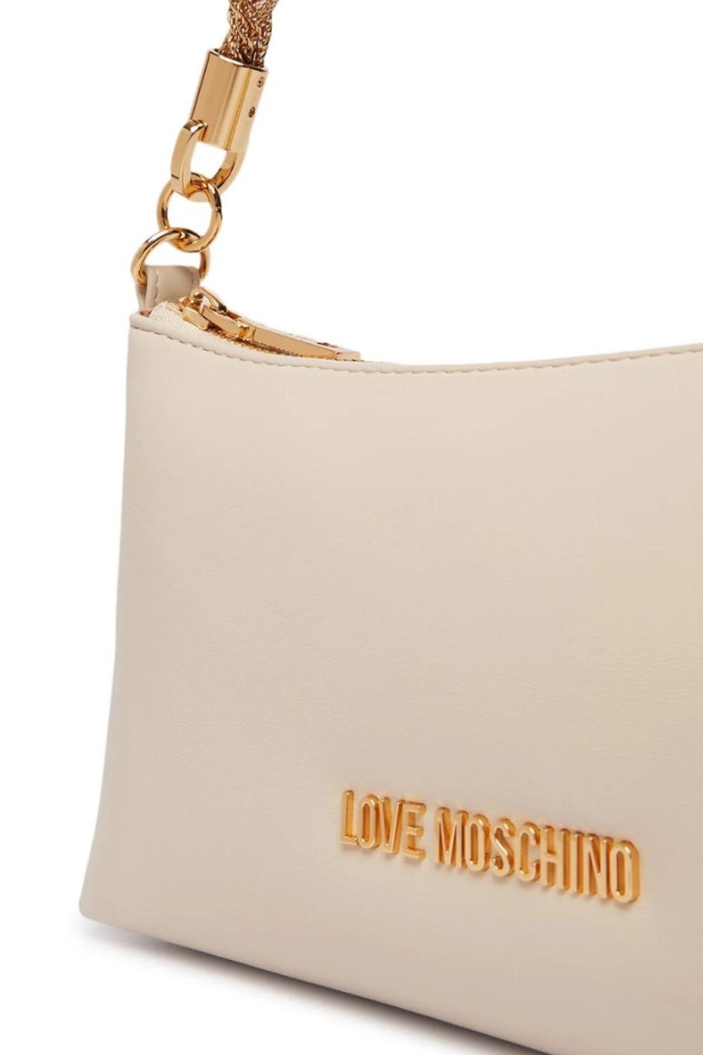 Borsetta Love Moschino con Catena Oro e Logo Lettering JC4143PP1O LX0110 Love Moschino