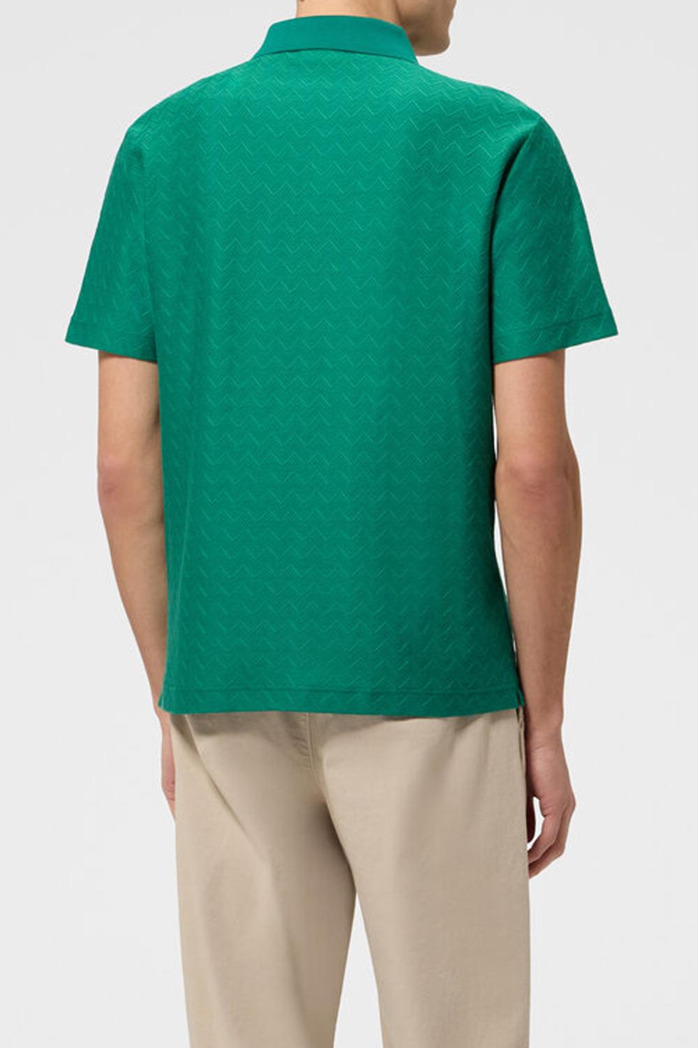 Polo in cotone jacquard con zig zag tono su tono BS26S201 BJ00QMS6164 Missoni