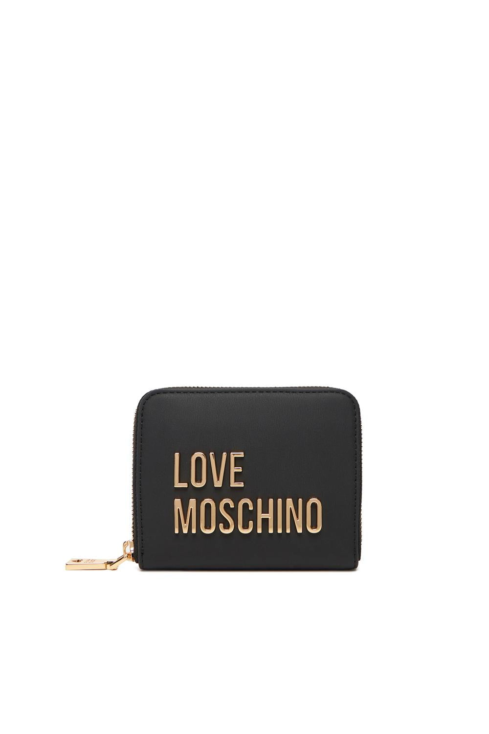 PORTAFOGLIO PICCOLO CON LOGO E ZIP JC5613PP1O KD0000 Love Moschino