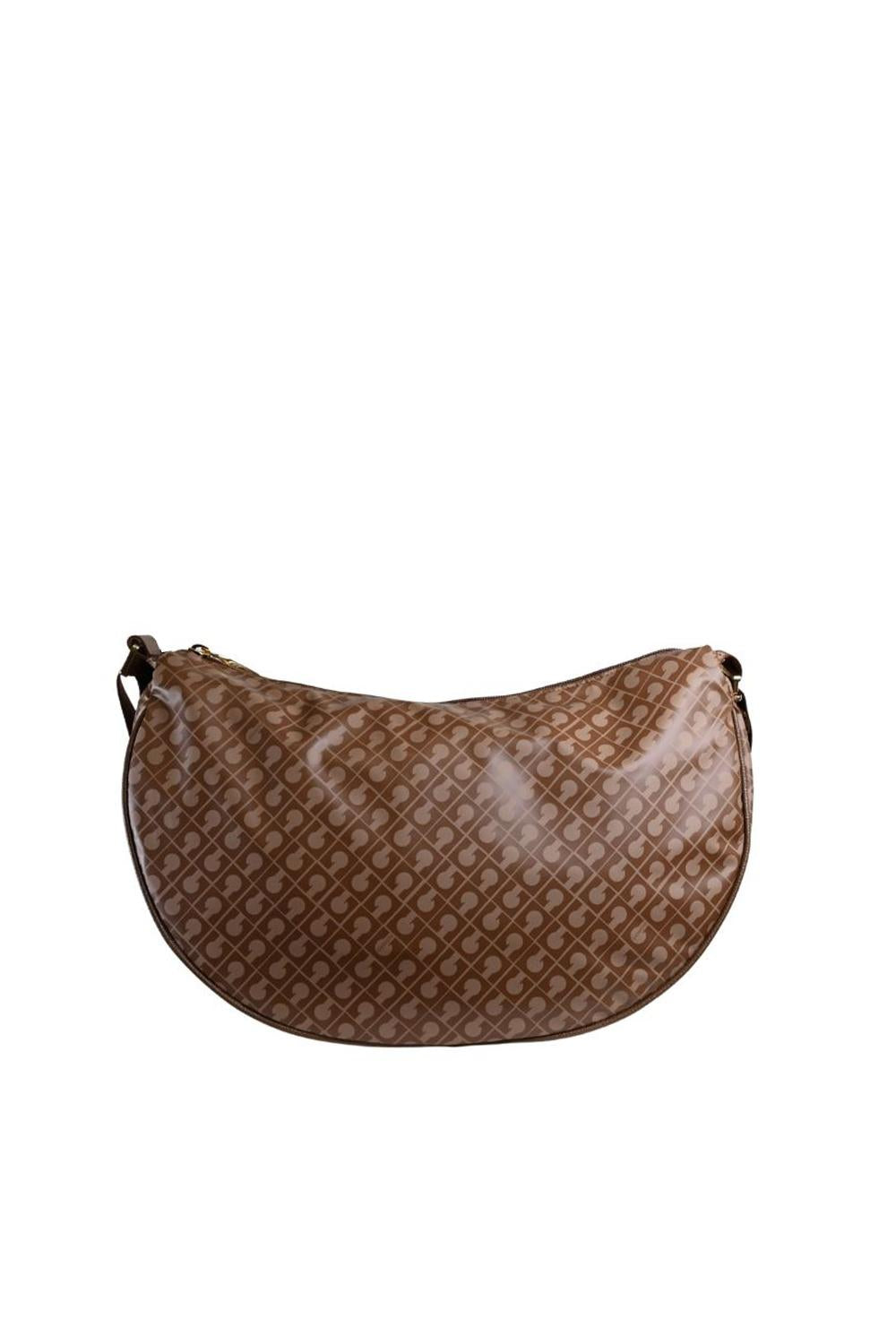 LINEA SOFTY, SMALL HOBO GH0330 CHESTNUT Gherardini