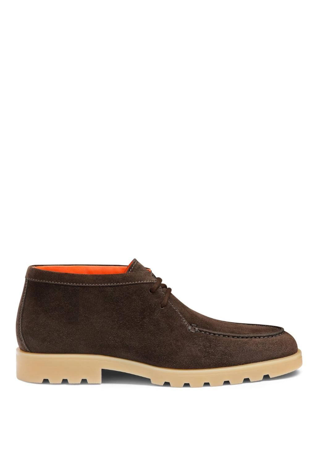 Stivaletto Desert Santoni Uomo in Suede Marrone MGDC18609AMBBSEYT50 MARRONE Santoni