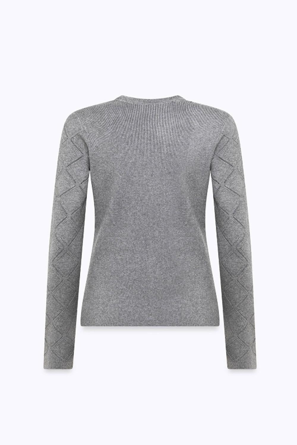 CARDIGAN E TOP CON STRASS RF5202 MS99E22901 Blugirl