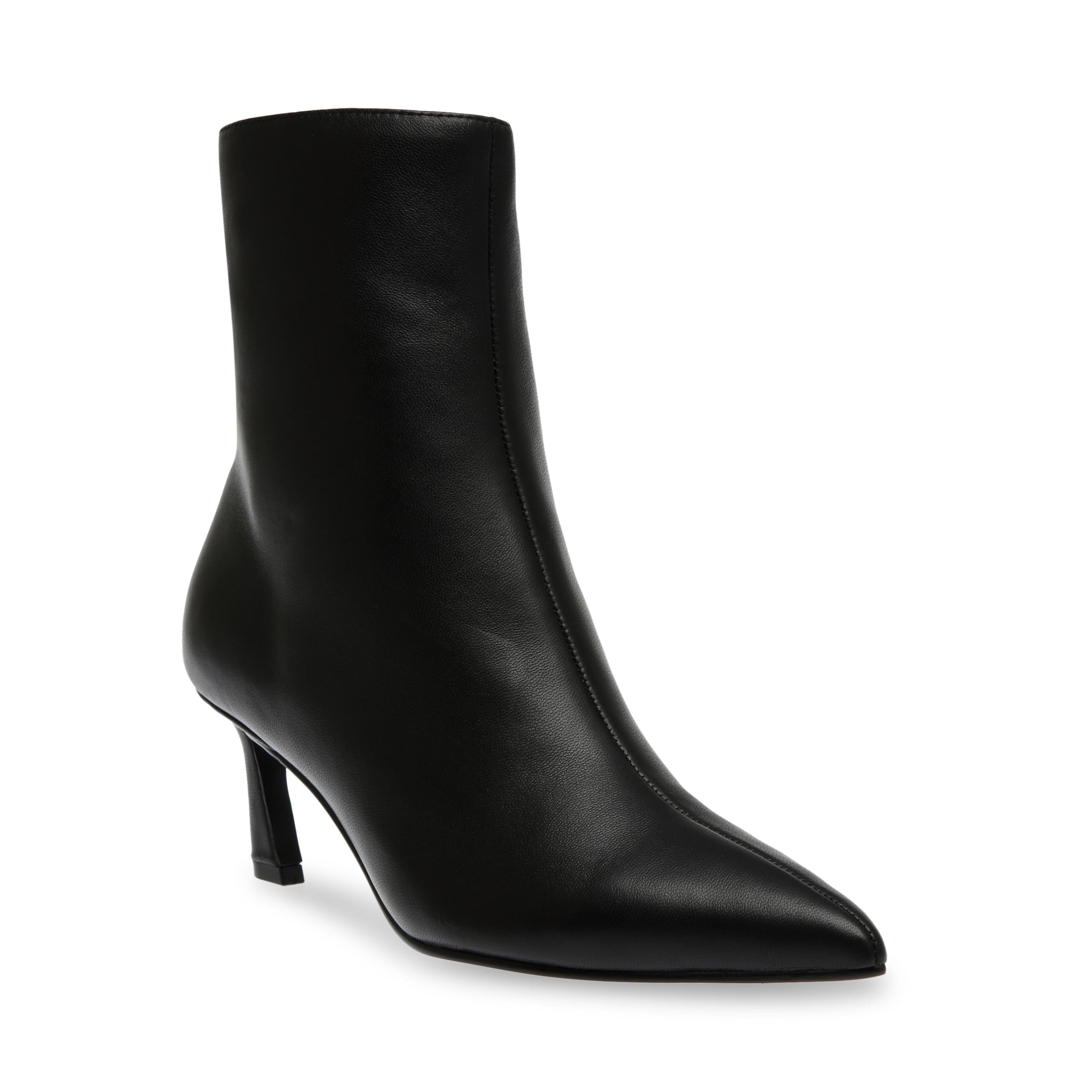 STEVE MADDEN Stivaletti Lulah<BR/> LULAH /BLACK LEATHER Steve Madden