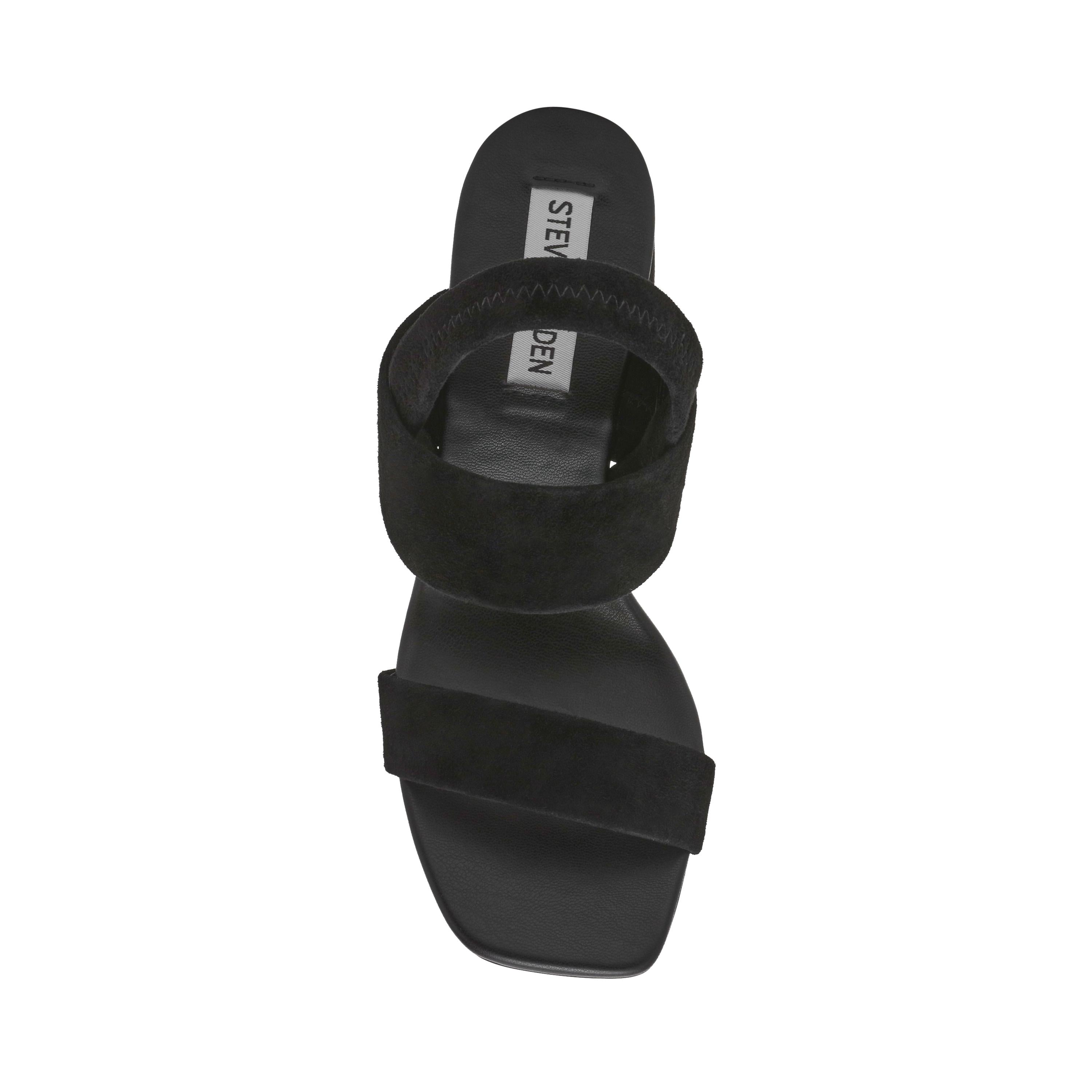 MAIZIE BLACK SUED Steve Madden