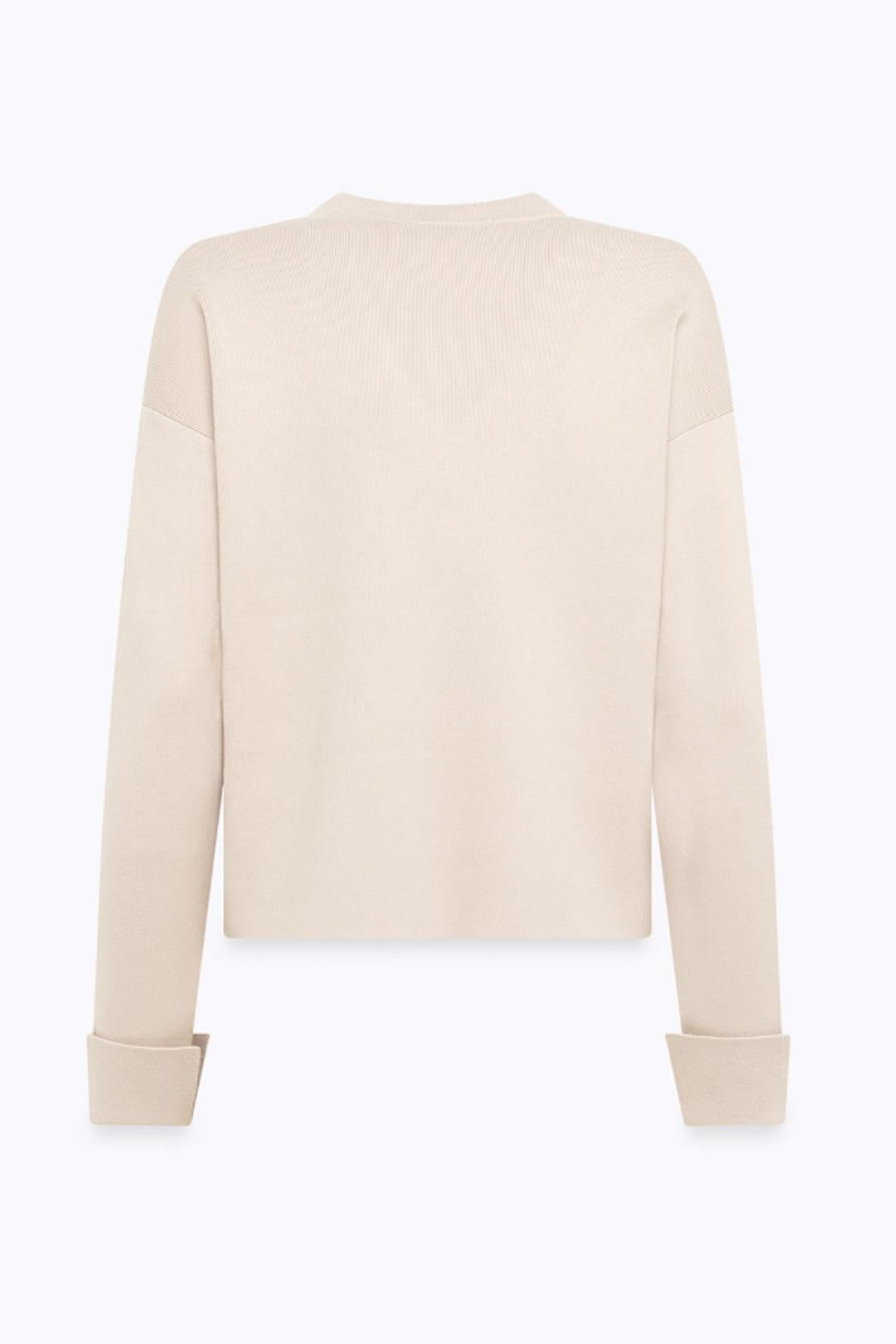 Maglia in viscosa con strass RF5147 MS99E22901 Blugirl