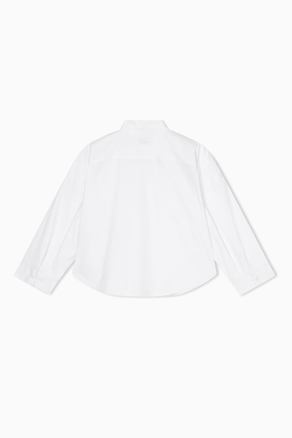 Camicia cropped con fiocco XW001757 AF12812U0002 Armani Exchange