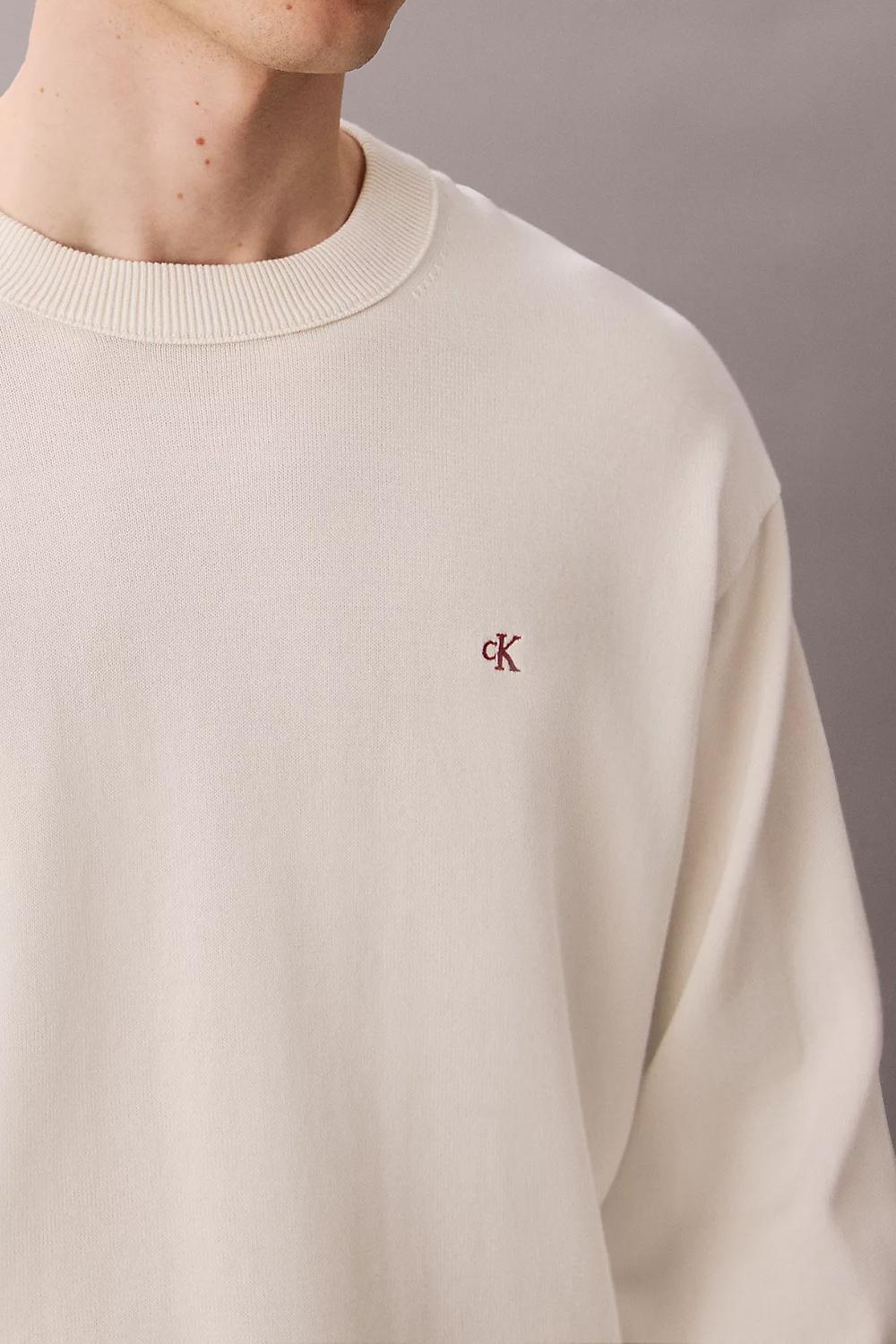 Maglione con monogramma taglio relaxed LV04RC296G /YAS Calvin Klein