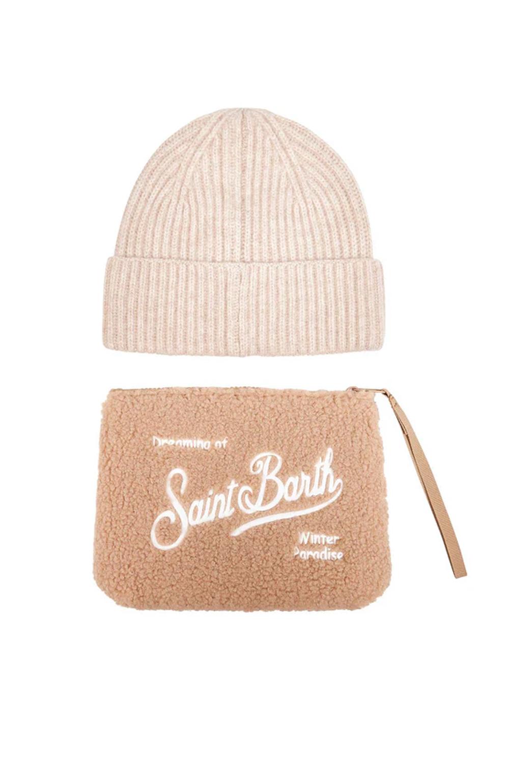 Box Regalo MC2 Saint Barth con Pochette Aline e Berretto in Lana BOX0024 /03771I Mc2 Saint Barth