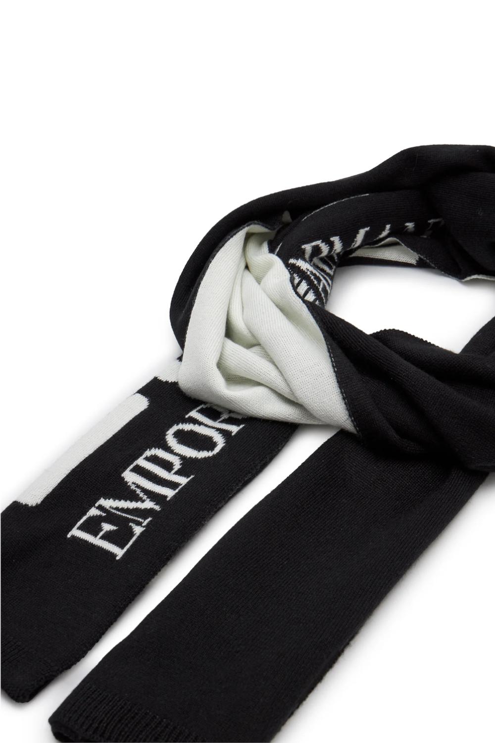 Sciarpa Visibility con maxi logo EA7 7X000007 AF11994MC008 EA7 Emporio Armani
