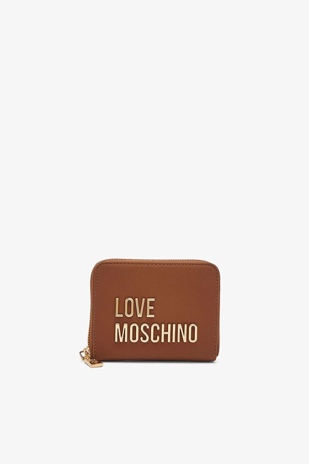 PORTAFOGLIO CON LOGO E ZIP JC5613PP1O KD0200 Love Moschino