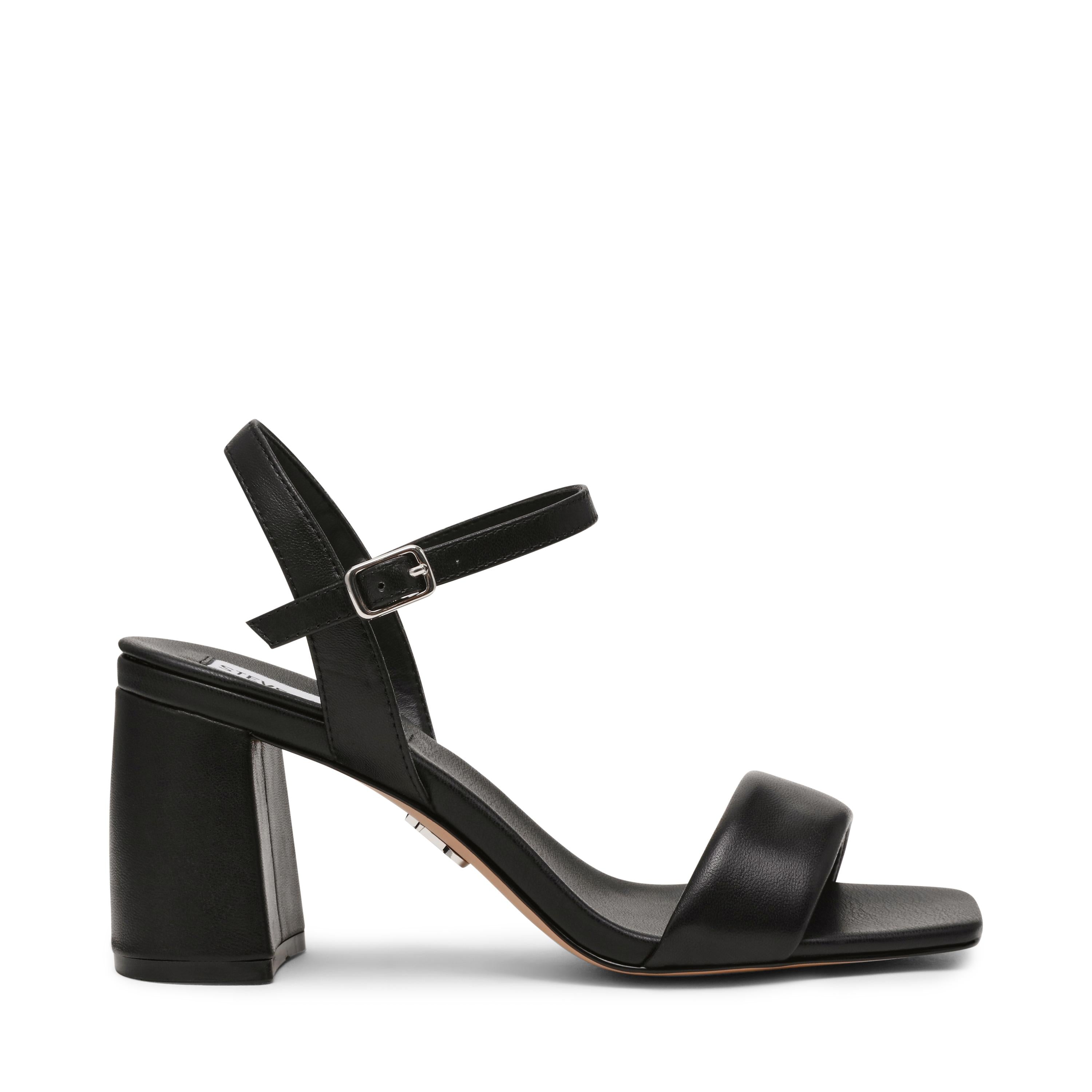 LAYNEY BLACK LEATHER Steve Madden