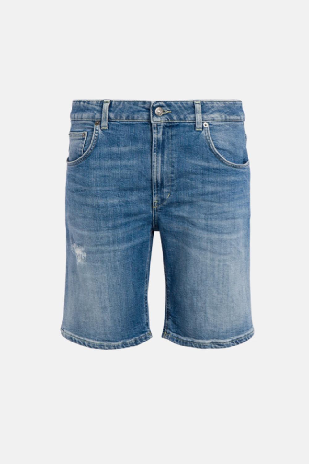 Bermuda Derick regular in denim stretch UP454 DSH365U-MA4800 Dondup