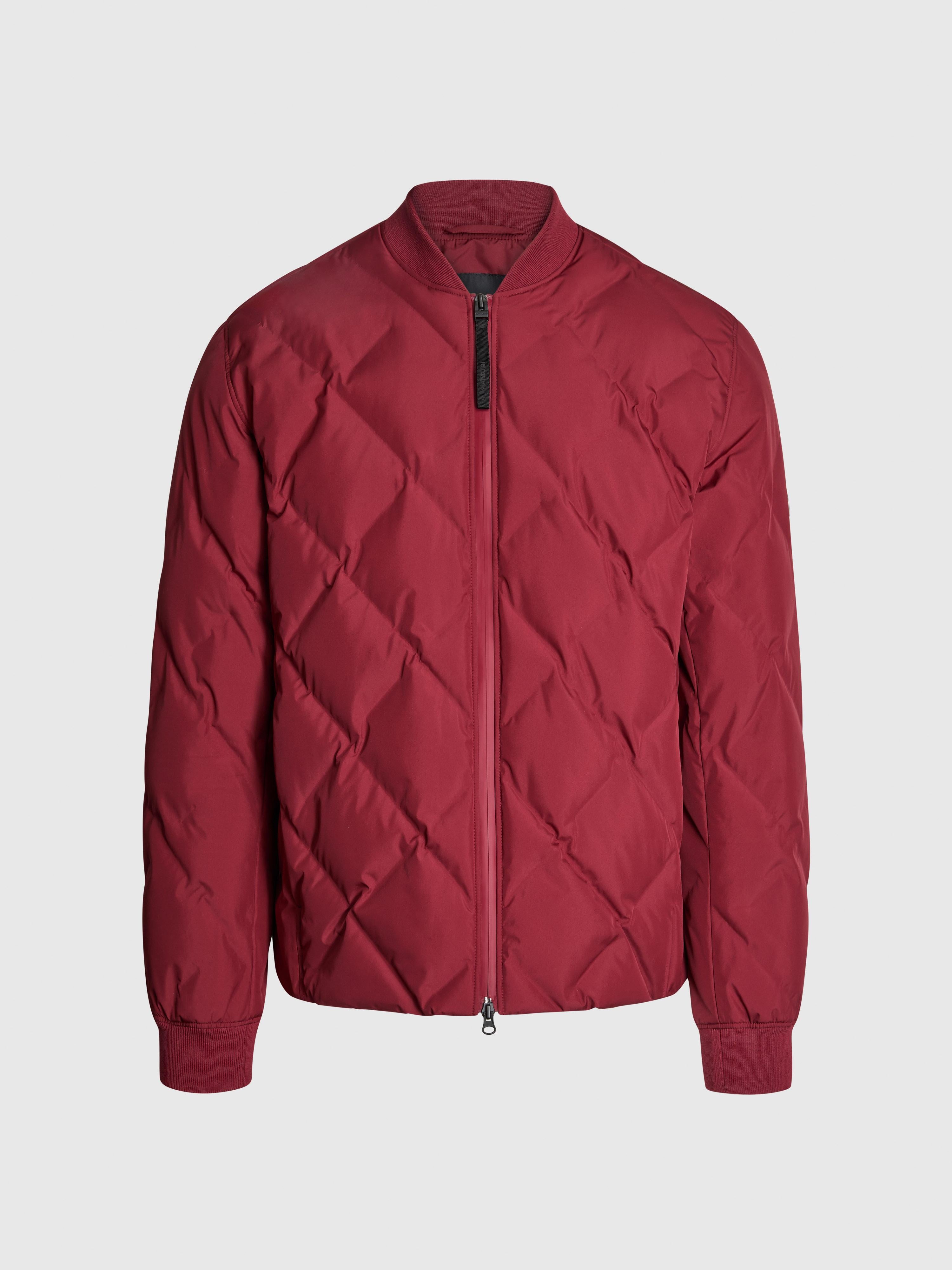 Bomber trapuntato con impunture a diamante ATA255007 A901 Alpha Tauri