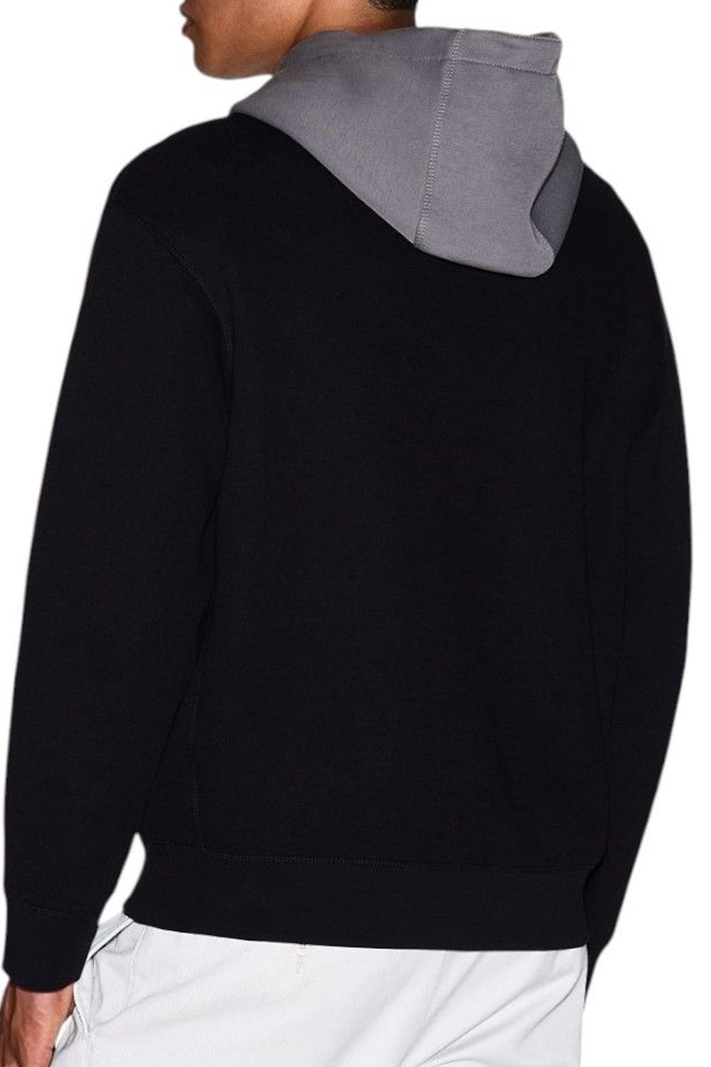 Felpa con cappuccio a contrasto XM001043 AF16222UC001 Armani Exchange