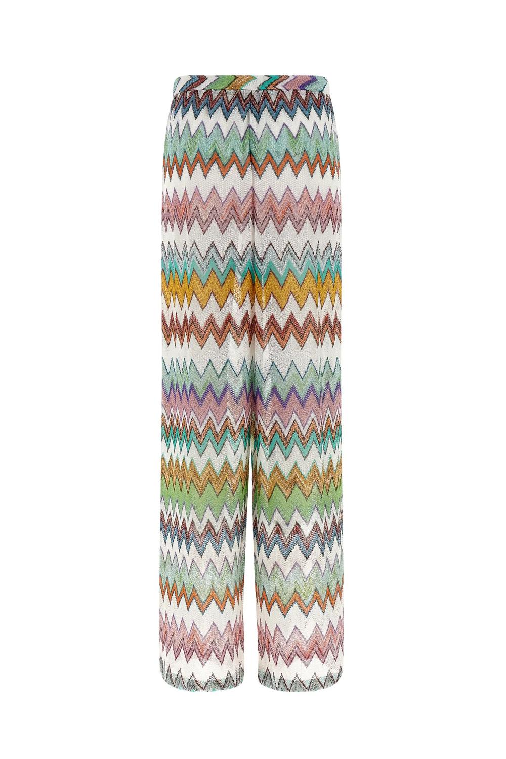pantaloni a palazzo missoni MC25SI01 BR014KSM9X5 Missoni