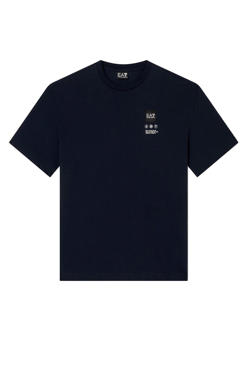 T-shirt Logo Series in jersey di cotone con stampa 7M000976 AF17789UB102 EA7 Emporio Armani
