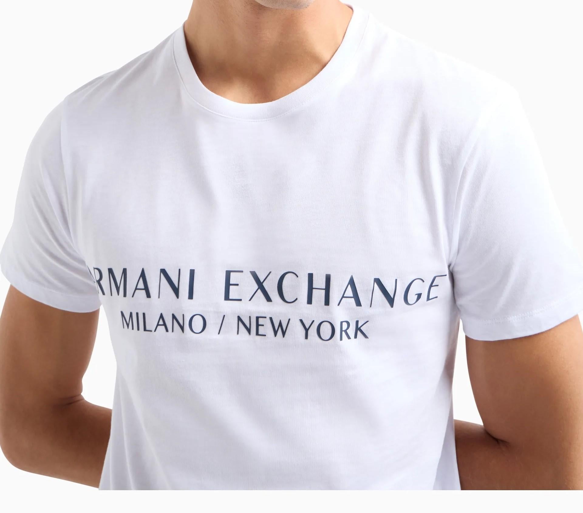 T-Shirt in Cotone con Logo 8NZT72 Z8H4Z1100 Armani Exchange