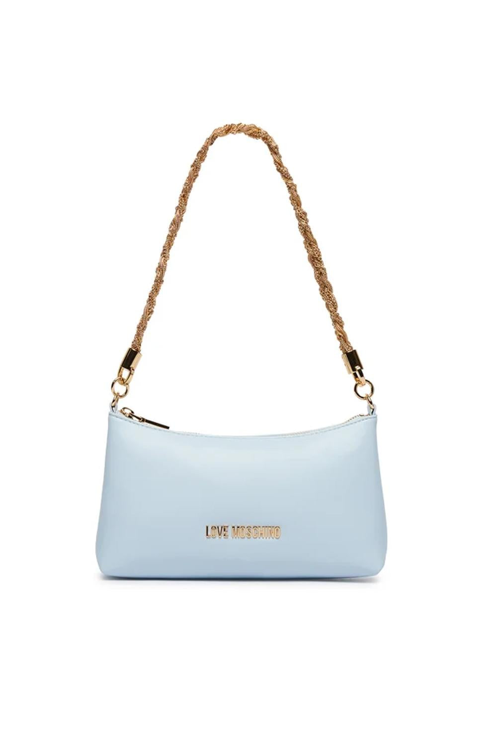 Borsetta Love Moschino con Catena Oro e Logo Lettering JC4143PP1O LX0701 Love Moschino