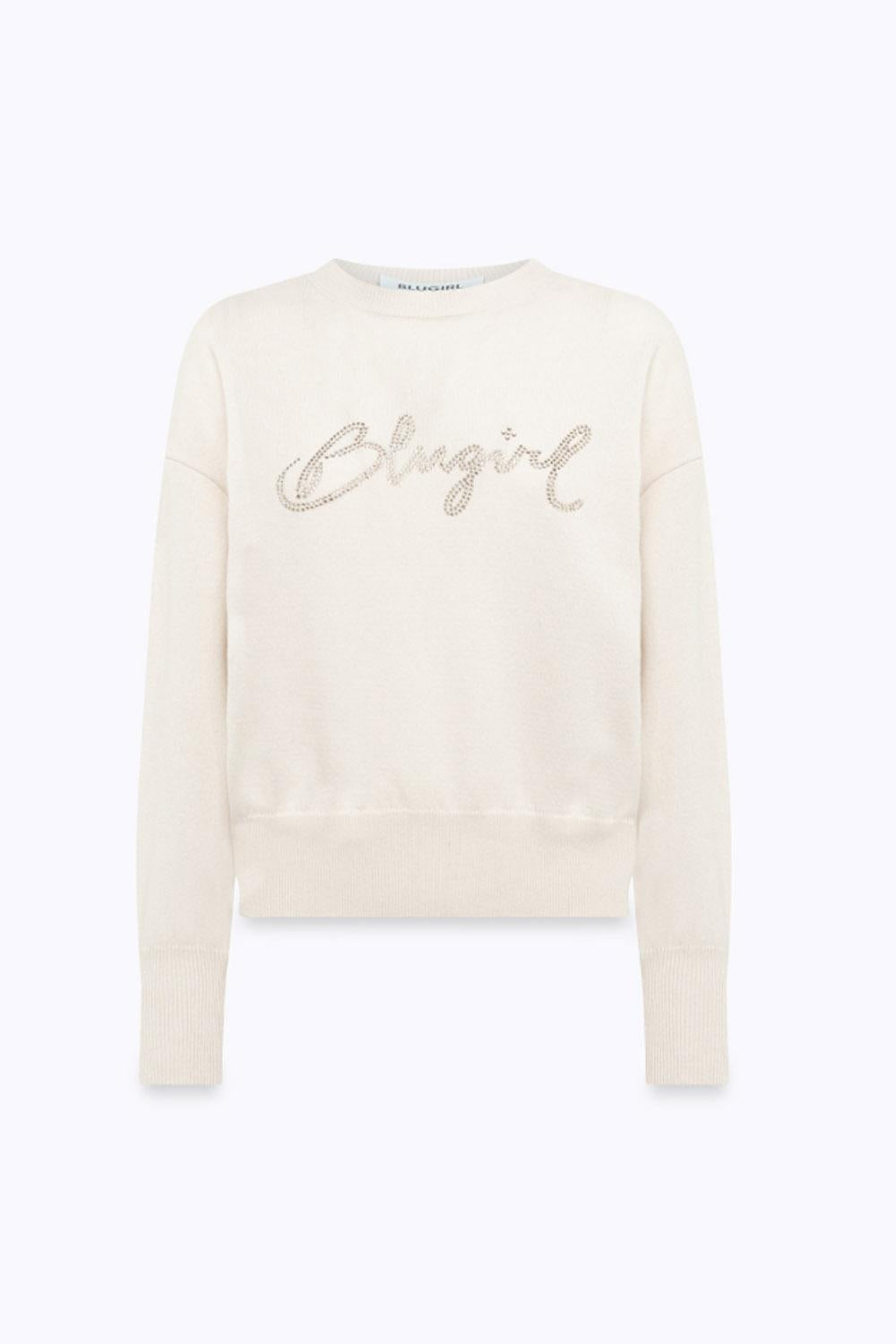 MAGLIA IN LANA E CACHEMIRE RF5246 MA38R30003 Blugirl