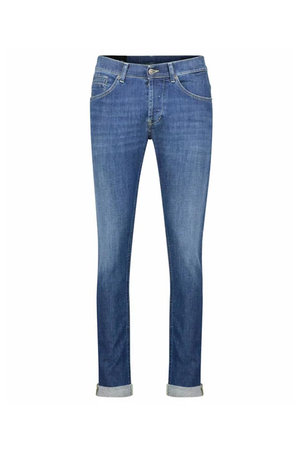 Jeans George skinny in denim stretch<BR/> UP232 DS0296U-IM9800 Dondup