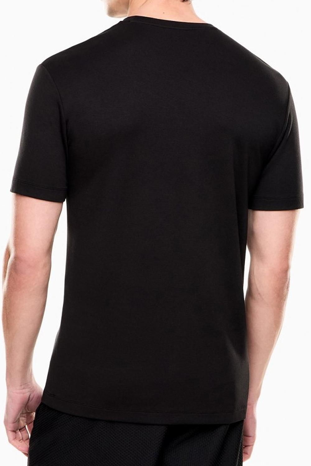 T-shirt girocollo in misto viscosa elasticizzata di alta qualità 7M001331 AF13739UC001 EA7 Emporio Armani