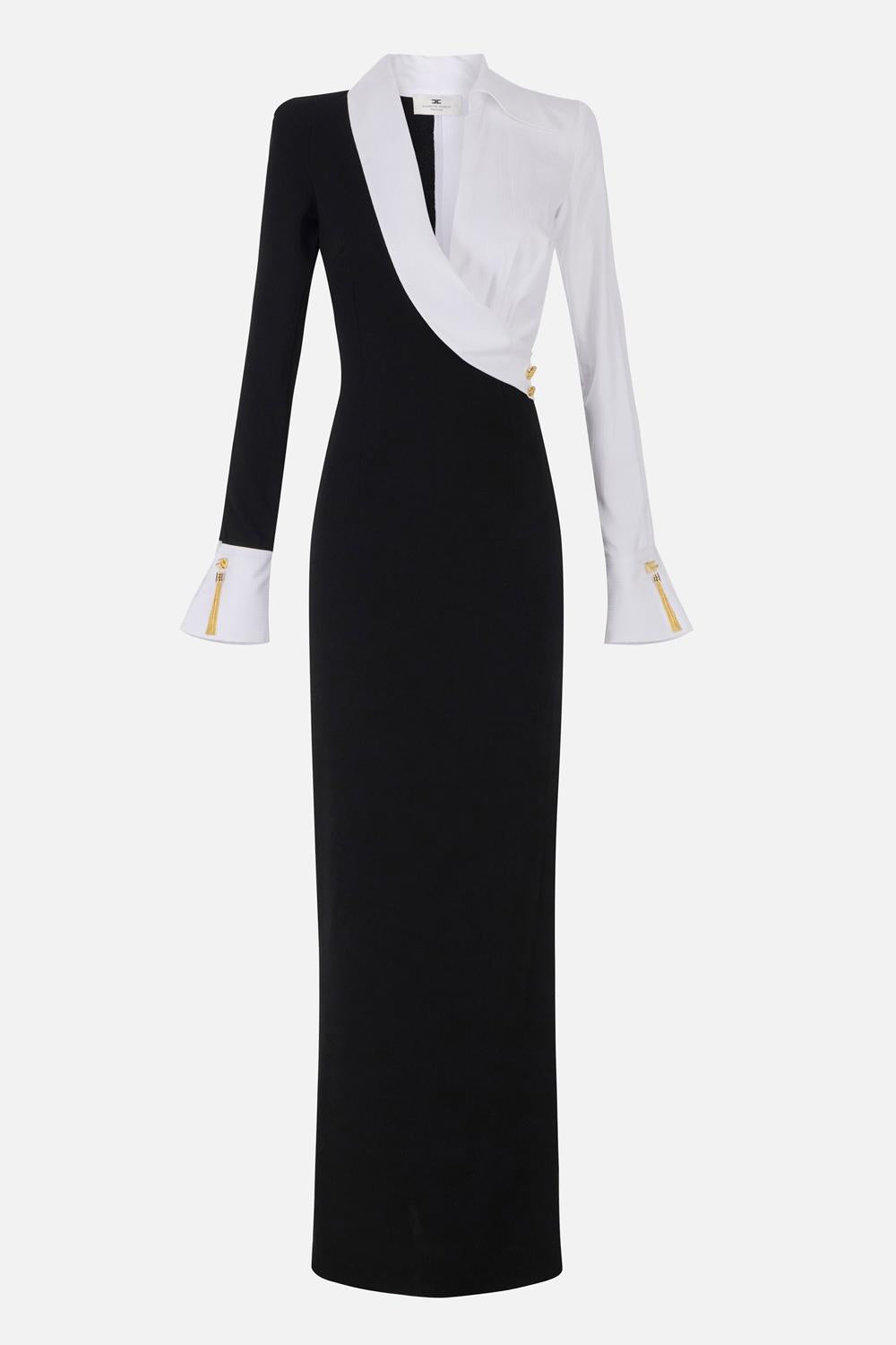 Abito Red Carpet in crêpe leggero ABR05 57E2222 Elisabetta Franchi